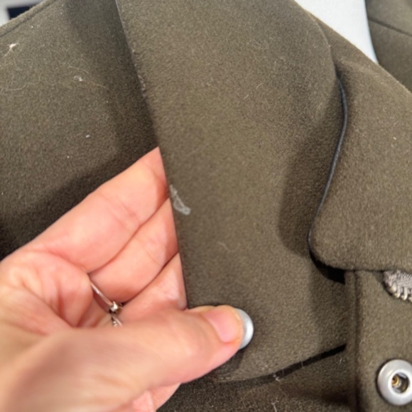 Madewell City Grid Coat size 0 - Picture 3 of 7